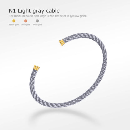 [Star Jewelry]FORCE SERIES BRACELET CABLES 50 CHOICES (DIY SELECTION)