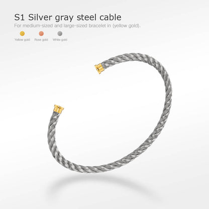 [Star Jewelry]FORCE SERIES BRACELET CABLES 50 CHOICES (DIY SELECTION)