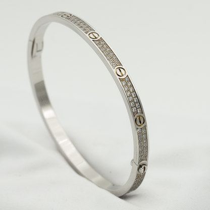[Star Jewelry]LOVE BRACELET 3.65MM DIAMOND-PAVED