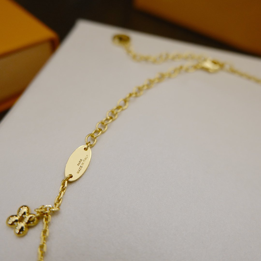 [Star Jewelry]BLOOMING SUPPLE NECKLACE BRASS