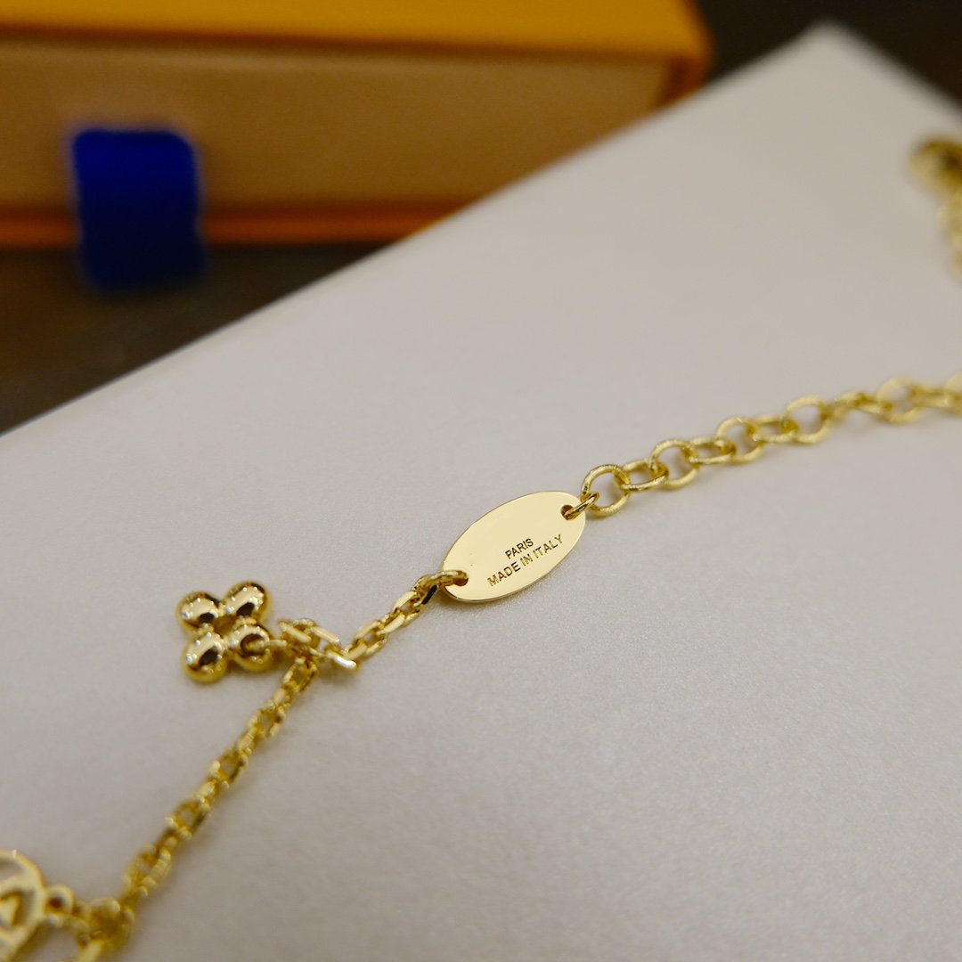 [Star Jewelry]BLOOMING SUPPLE NECKLACE BRASS
