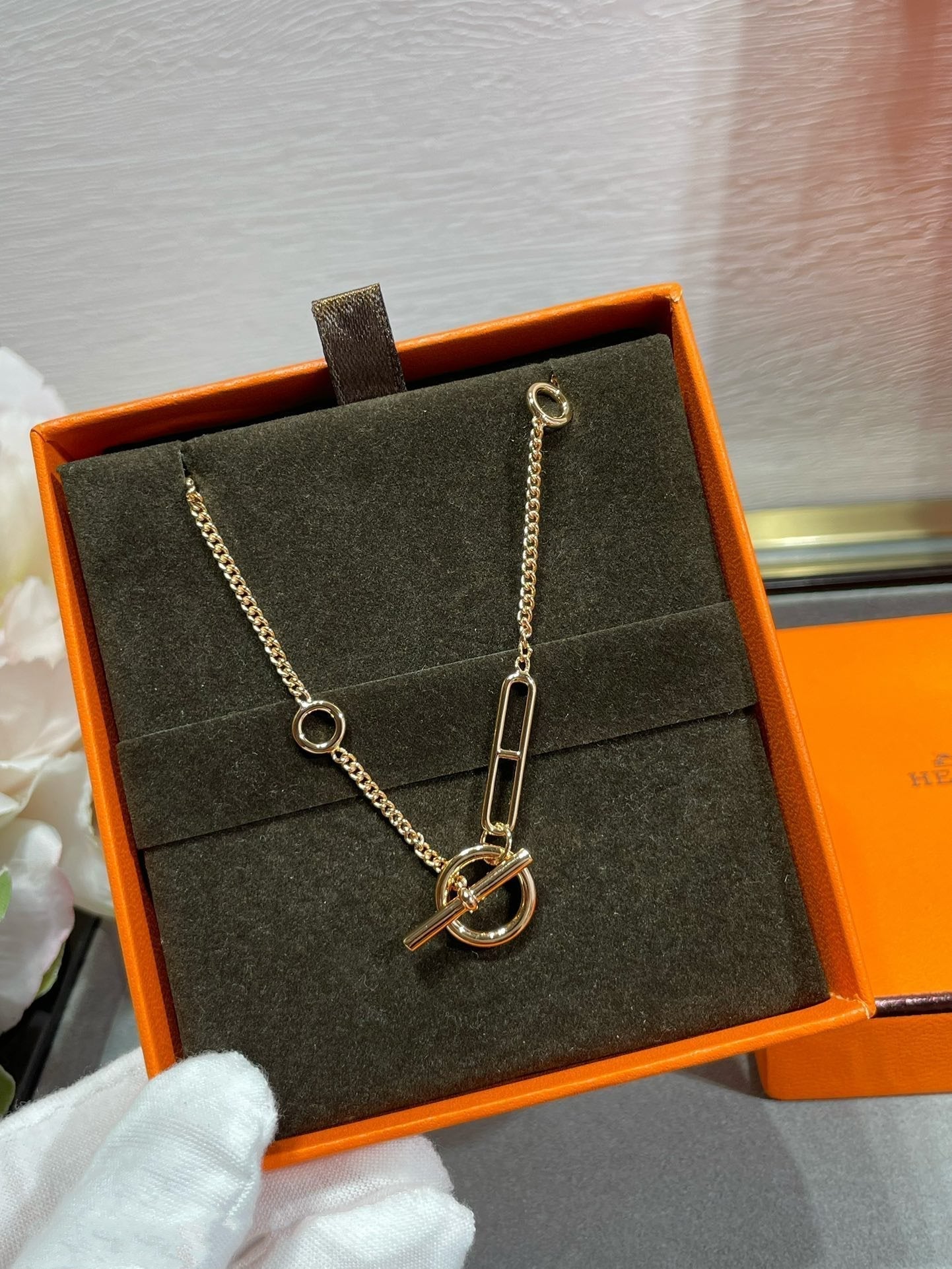 [Star Jewelry]HM STERLING CHAINE D'ANCRE HEART