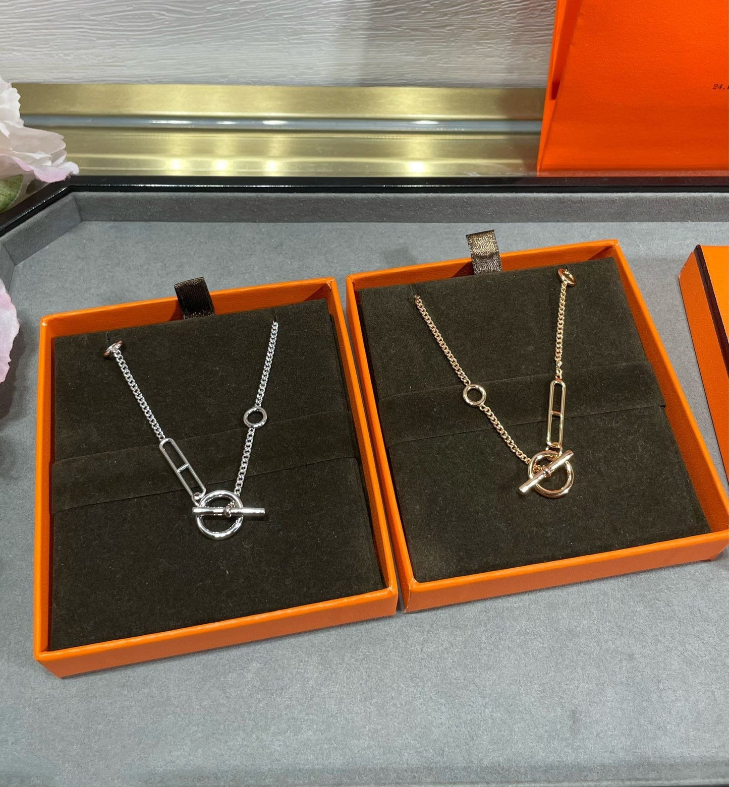 [Star Jewelry]HM STERLING CHAINE D'ANCRE HEART