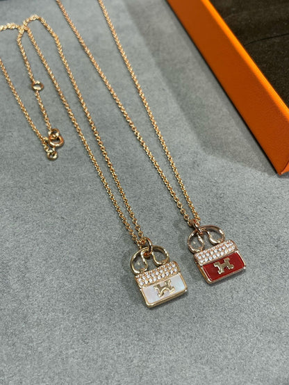 [Star Jewelry]H CIRCE MOISSANITE PENDANT NECKLACE GOLD