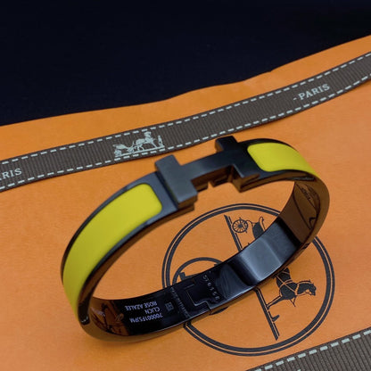 [Star Jewelry]CLIC HM SO BLACK YELLOW BRACELET