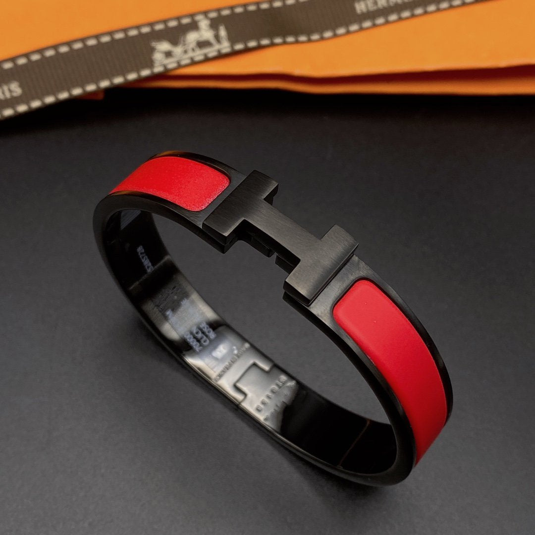 [Star Jewelry]CLIC HM SO BLACK RED BRACELET