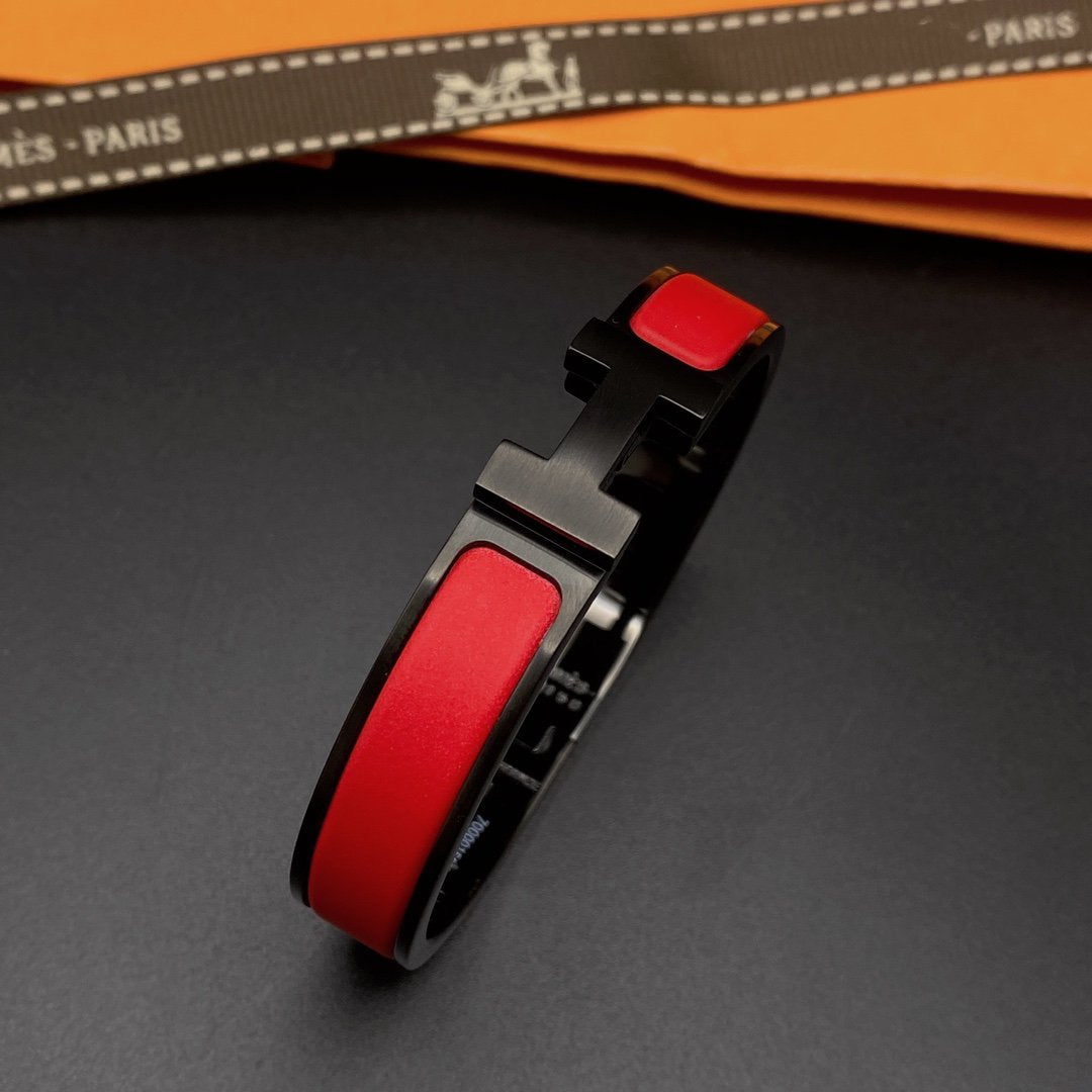 [Star Jewelry]CLIC HM SO BLACK RED BRACELET