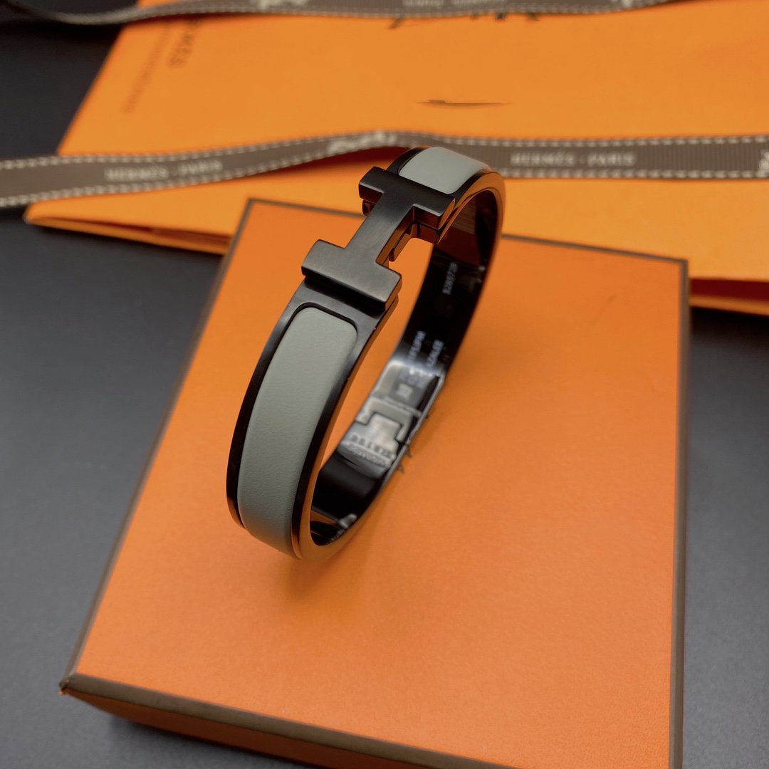[Star Jewelry]CLIC HM SO BLACK GREY BRACELET
