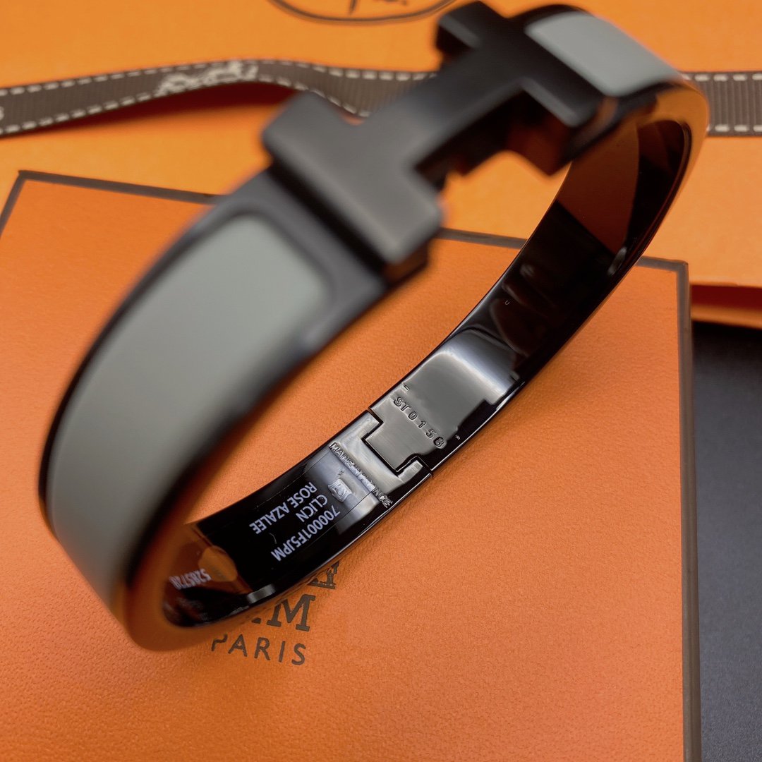 [Star Jewelry]CLIC HM SO BLACK GREY BRACELET