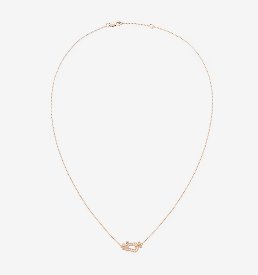 [Star Jewelry]FORCE 10 DIAMOND PINK GOLD NECKLACE MINI MODEL