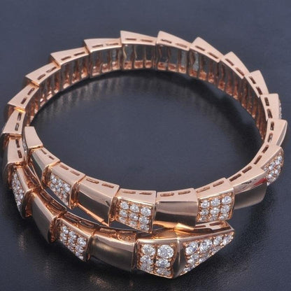 [Star Jewelry]SERPENTI BRACELET PINK GOLD DIAMOND