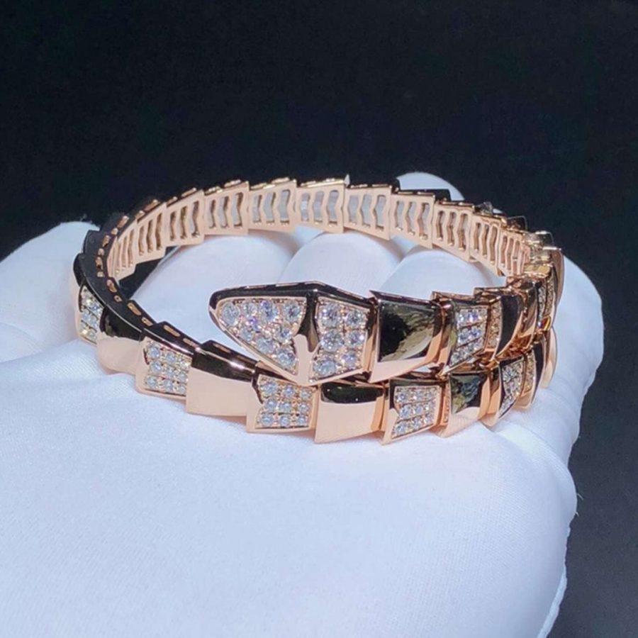 [Star Jewelry]SERPENTI BRACELET PINK GOLD DIAMOND