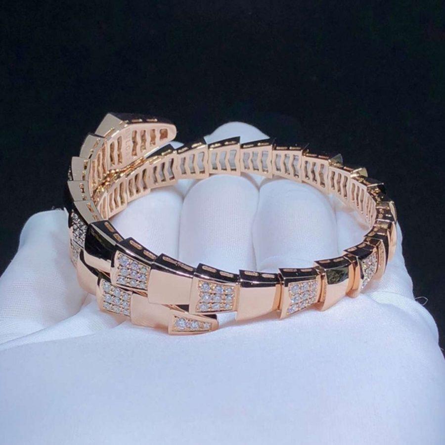 [Star Jewelry]SERPENTI BRACELET PINK GOLD DIAMOND