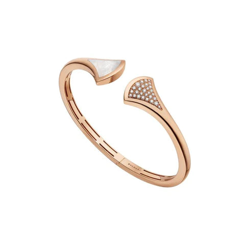 [Star Jewelry]DREAM BRACELET OPEN PINK GOLD MOP DIAMOND