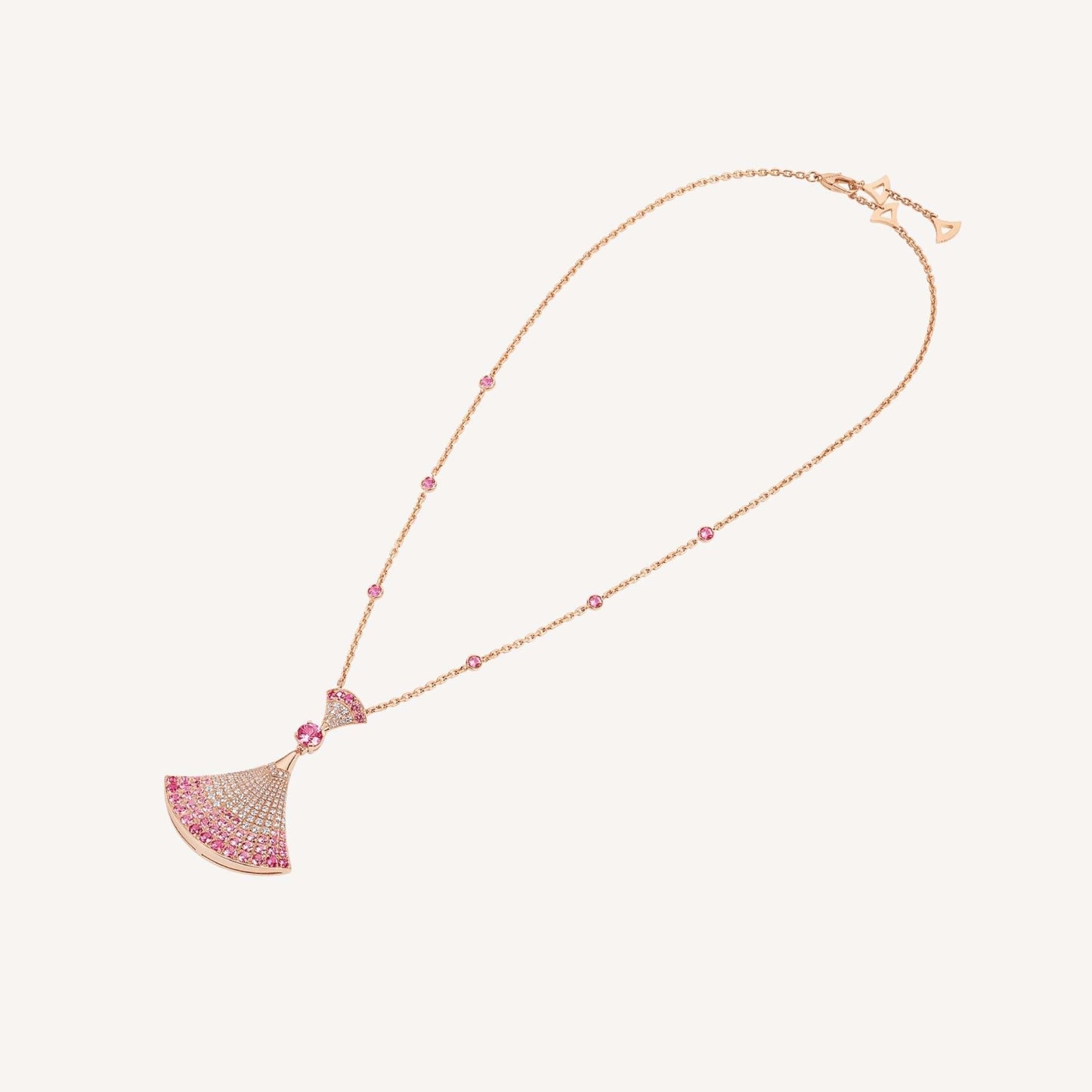 [Star Jewelry]DREAM NECKLACK DIAMOND PINK GOLD
