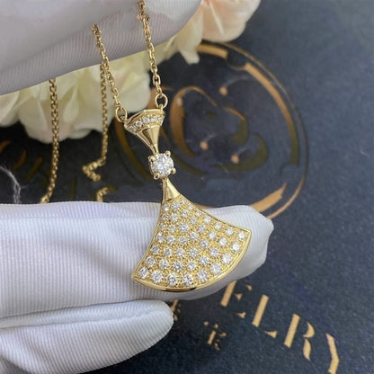 [Star Jewelry]DREAM NECKLACE GOLD FULL DIAMOND