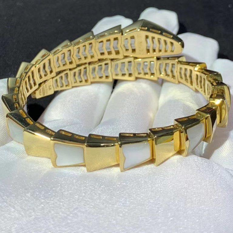 [Star Jewelry]SERPENTI BRACELET MOP GOLD