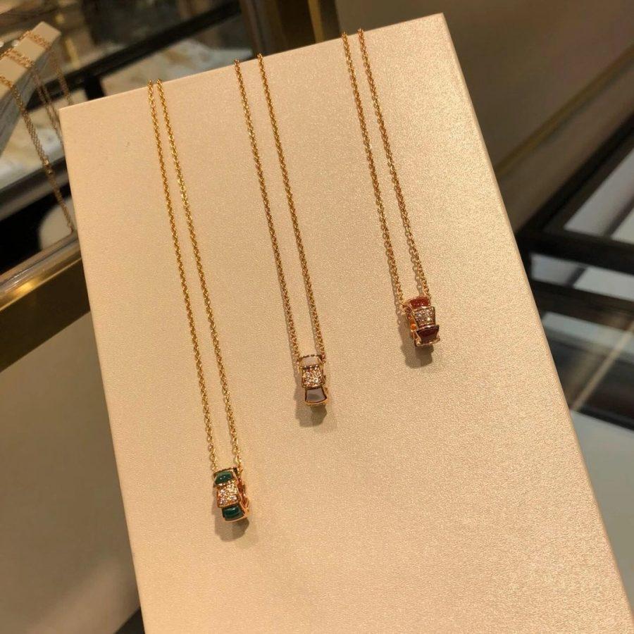 [Star Jewelry]SERPENTI PEDANT DIAMOND NECKLACE
