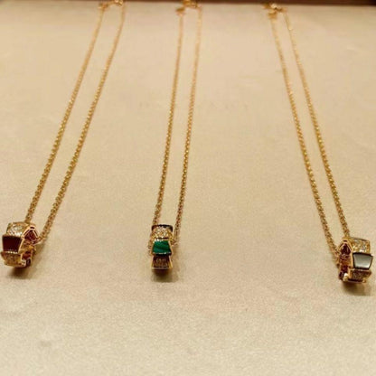 [Star Jewelry]SERPENTI PEDANT DIAMOND NECKLACE