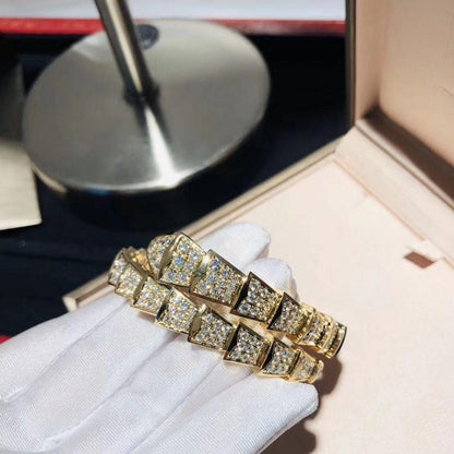 [Star Jewelry]SERPENTI BRACELET 8MM GOLD DIAMOND