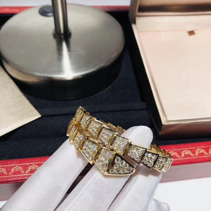 [Star Jewelry]SERPENTI BRACELET 8MM GOLD DIAMOND