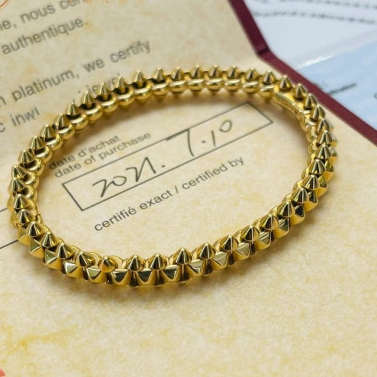 [Star Jewelry]CLASH GOLD BRACELET