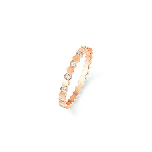 [Star Jewelry]BEE LOVE RING PINK GOLD DIAMOND