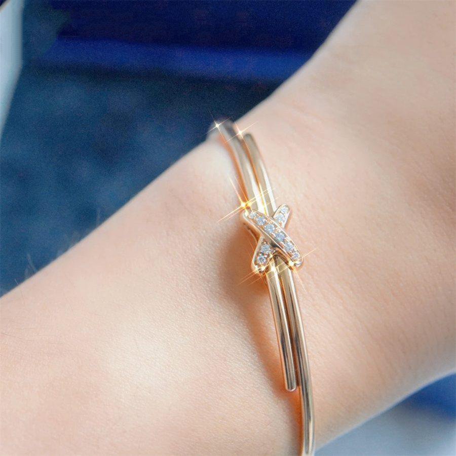 [Star Jewelry]JEUX DE BRACELET PINK GOLD DIAMONDS