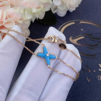 [Star Jewelry]JEUX BRACELET TURQUOISE PINK GOLD 1 DIAMOND