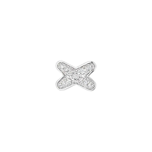 [Star Jewelry]JEUX DE SILVER DIAMOND EARRINGS