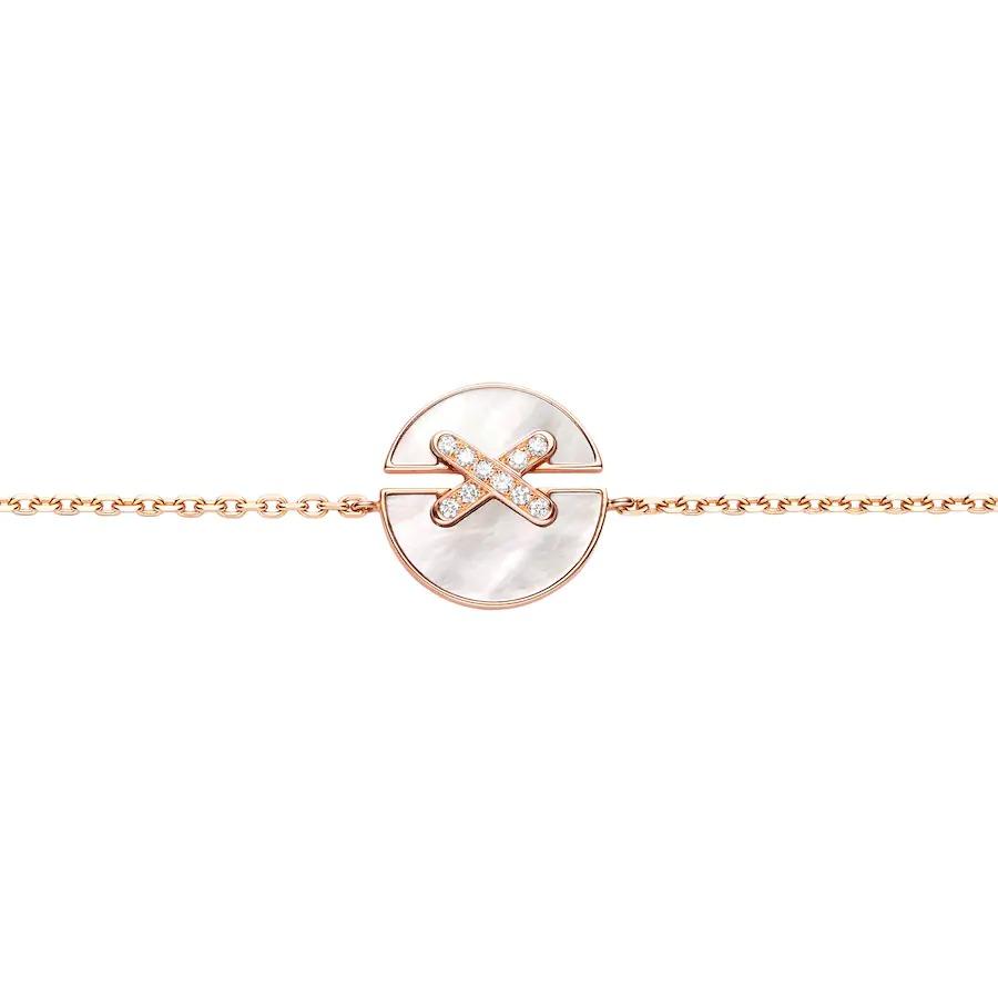 [Star Jewelry]JEUX DE BRACELET MOP PINK GOLD DIAMONDS