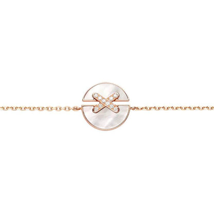 [Star Jewelry]JEUX DE BRACELET MOP PINK GOLD DIAMONDS