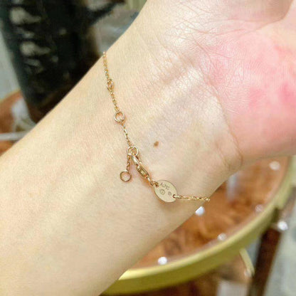[Star Jewelry]JEUX DE BRACELET MOP PINK GOLD DIAMONDS