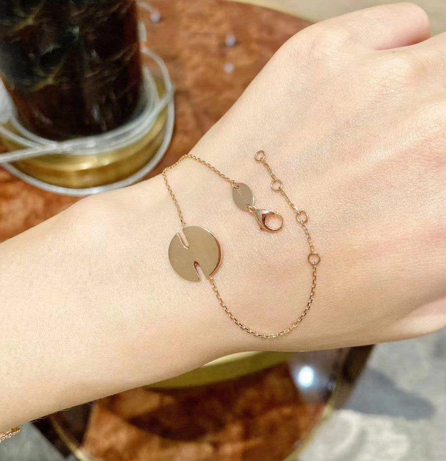 [Star Jewelry]JEUX DE BRACELET MOP PINK GOLD DIAMONDS
