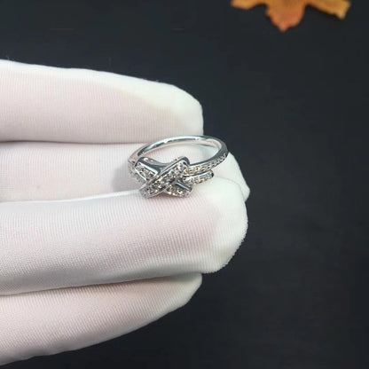 [Star Jewelry]JEUX DE SILVER DIAMOND RING