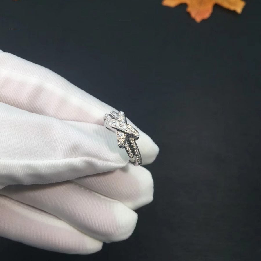 [Star Jewelry]JEUX DE SILVER DIAMOND RING