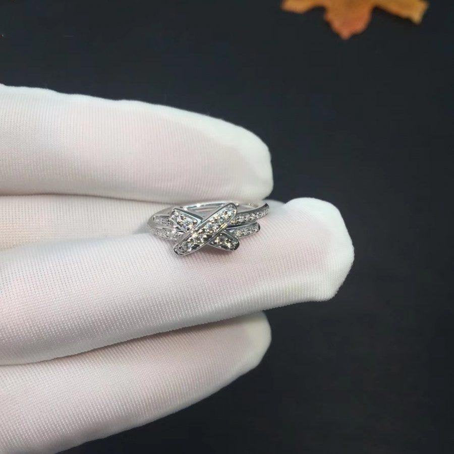 [Star Jewelry]JEUX DE SILVER DIAMOND RING