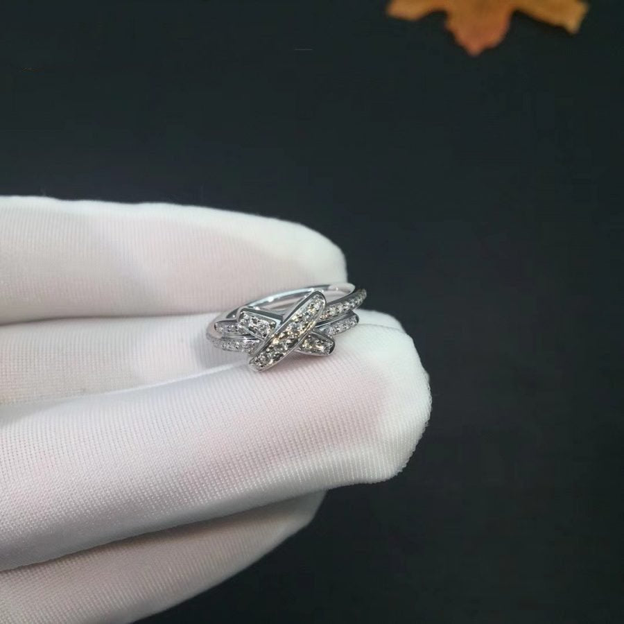 [Star Jewelry]JEUX DE SILVER DIAMOND RING
