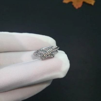 [Star Jewelry]JEUX DE SILVER DIAMOND RING
