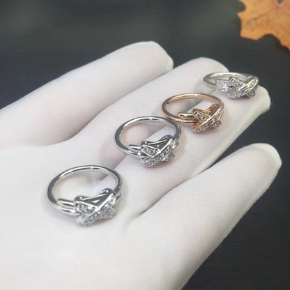 [Star Jewelry]JEUX DE SILVER DIAMOND RING