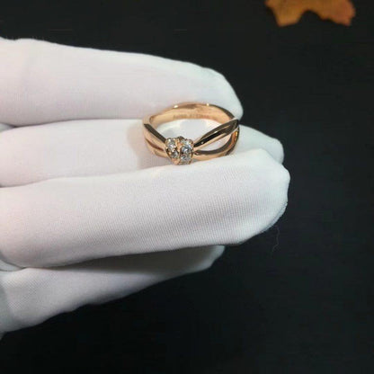 [Star Jewelry]LIENS RING PINK GOLD DIAMOND