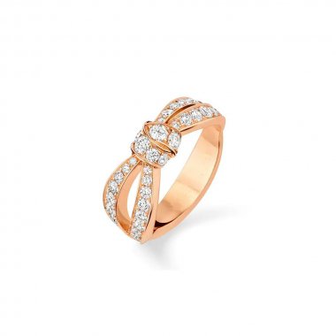 [Star Jewelry]LIENS PINK GOLD DIAMOND RING