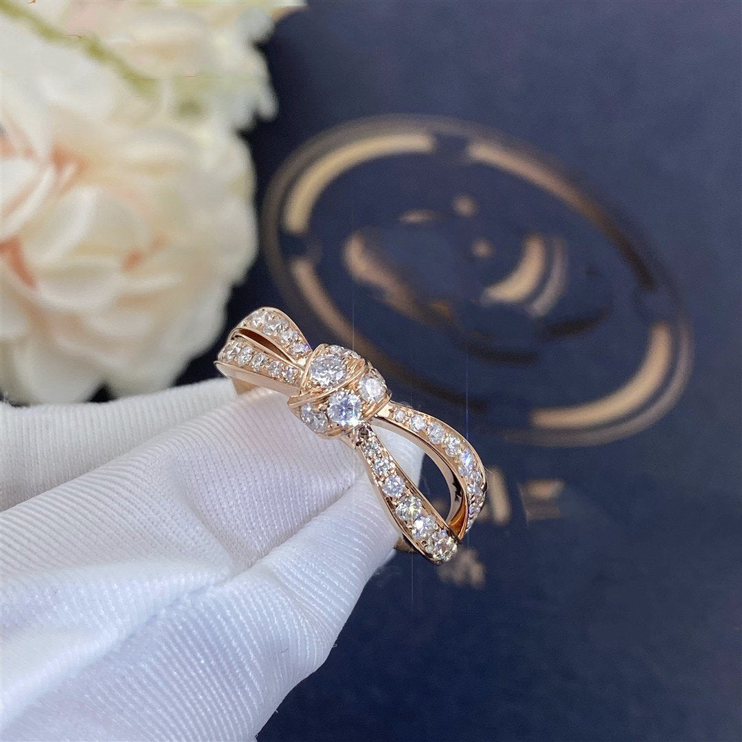 [Star Jewelry]LIENS PINK GOLD DIAMOND RING