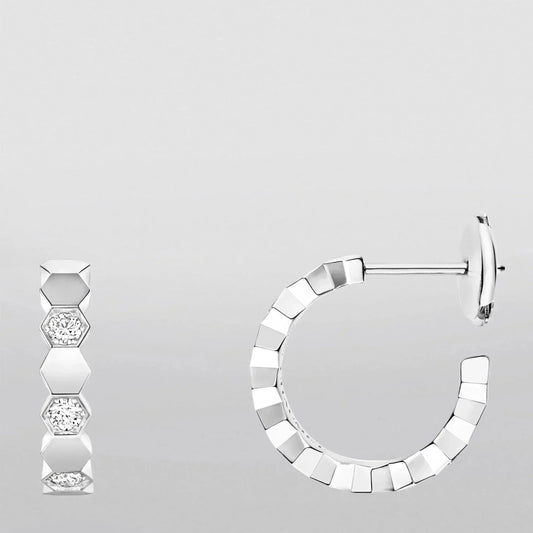 [Star Jewelry]Hollow Design Four-Leaf Clover Flower Shape Ring