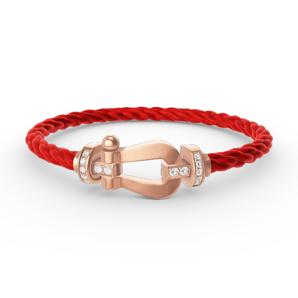 [Star Jewelry]FORCE LARGE HORSESHOE HALF DIAMOND BRACELET ROSE GOLD
