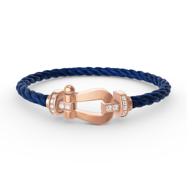 [Star Jewelry]FORCE LARGE HORSESHOE HALF DIAMOND BRACELET ROSE GOLD