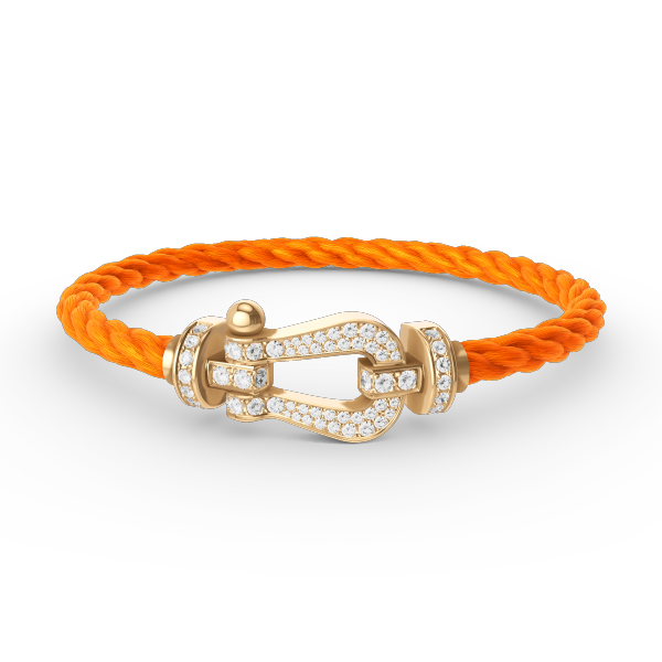 [Star Jewelry]FORCE LARGE HORSESHOE FULL DIAMOND BRACELET GOLD