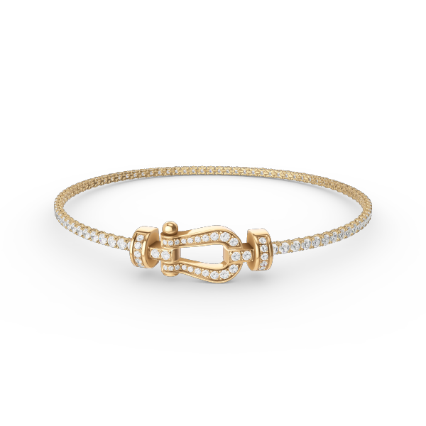 [Star Jewelry]FORCE  HORSESHOE  DIAMOND TENNIS BRACELET