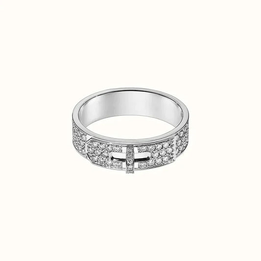 [Star Jewelry]KELLY SILVER DIAMOND RING