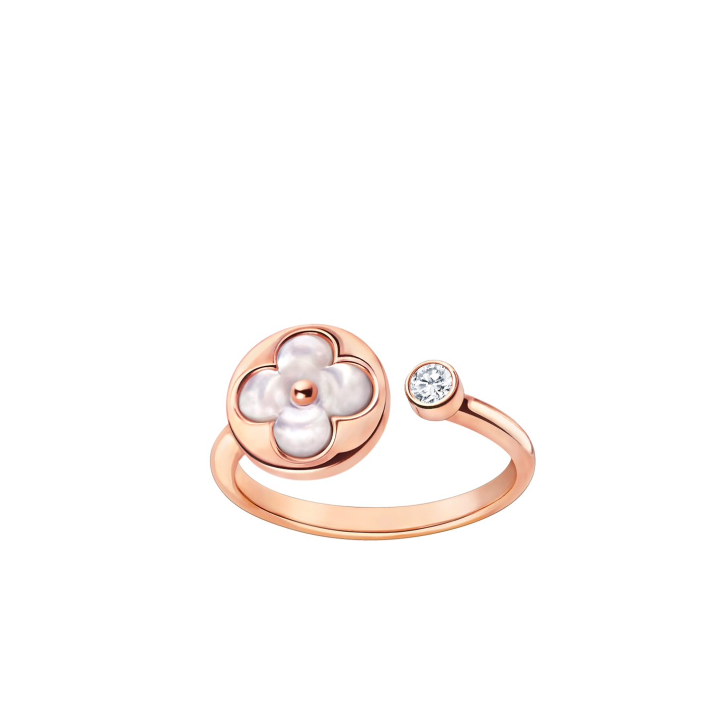 [Star Jewelry]SUN 1 DIAMOND PINK MOP RING